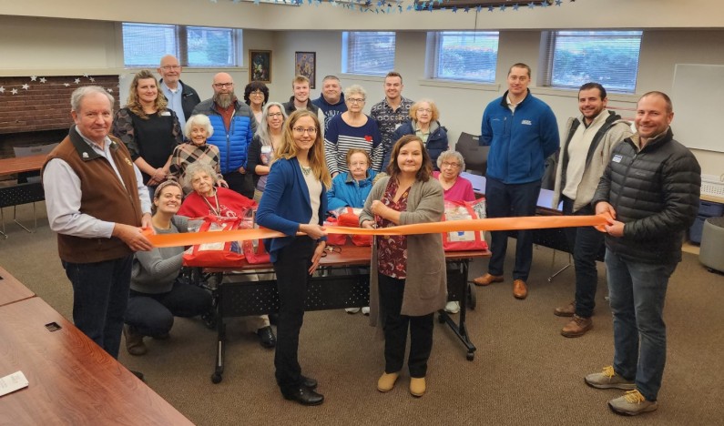 Ribbon Cutting: Rotary Club & Plymouth Public Library