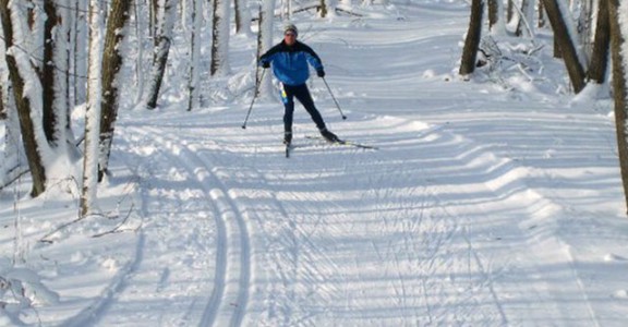 cross country skiing